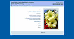 Desktop Screenshot of klinickapsychologia.sk
